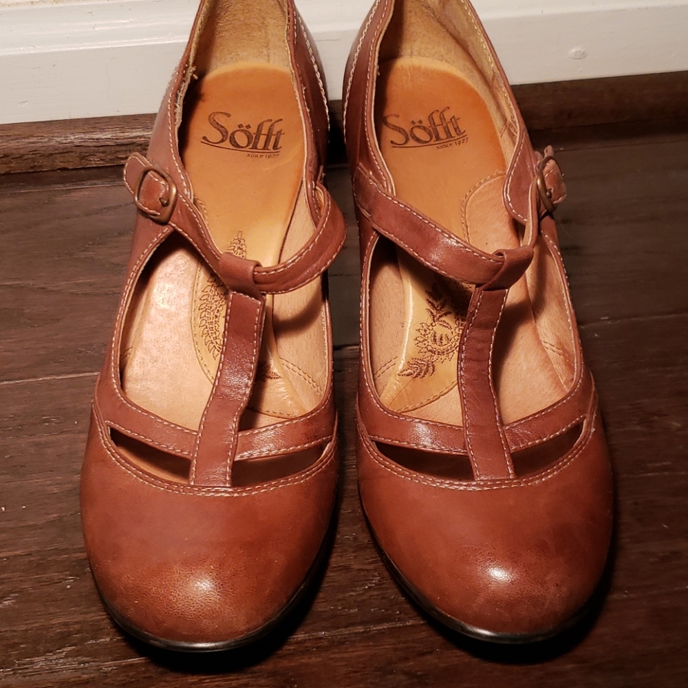 Brown Sofft heels